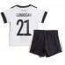 Günstige Deutschland Ilkay Gundogan #21 Babykleidung Heim Fussballtrikot Kinder WM 2022 Kurzarm (+ kurze hosen)